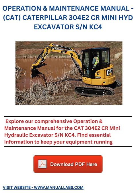 304 mini excavator caterpillar manual|2022 caterpillar 304e2 cr.